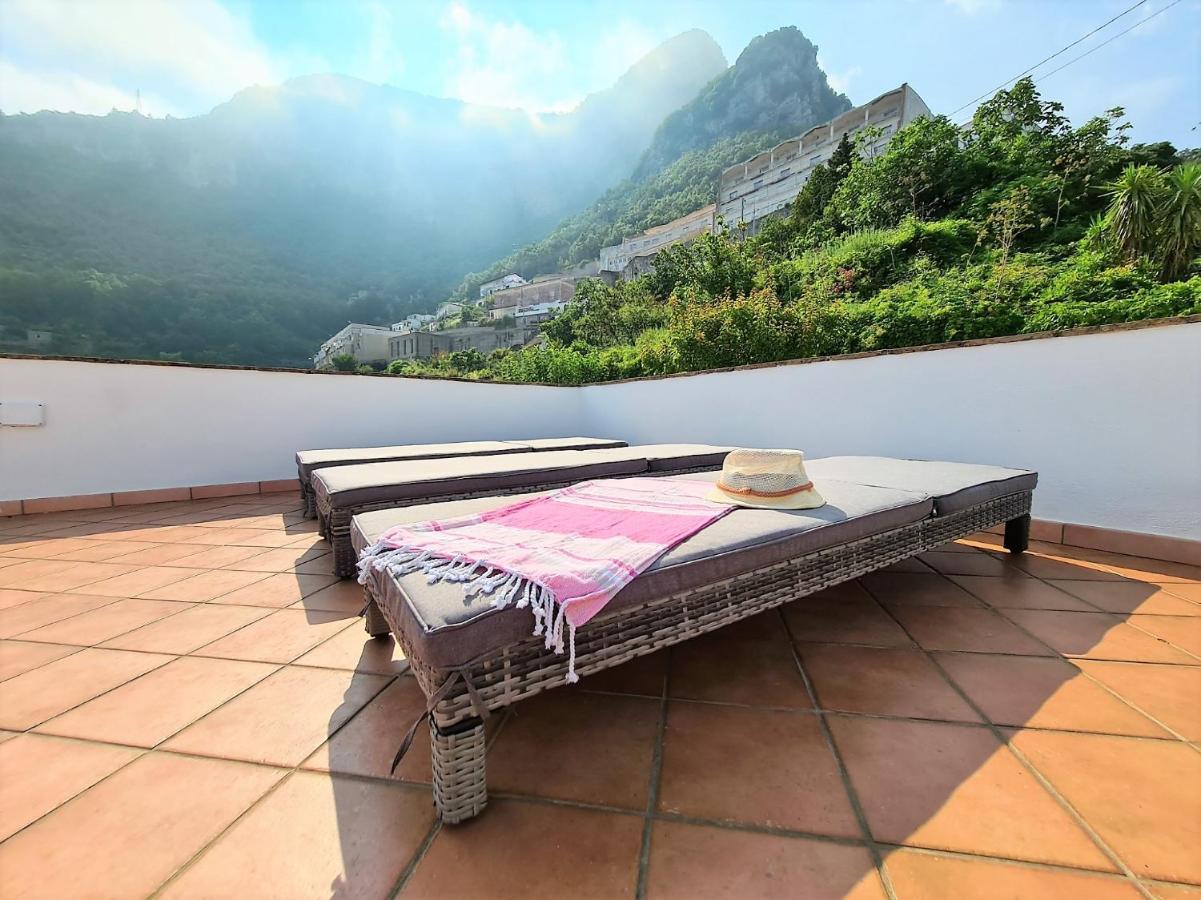 アマルフィLa Casa Dei Ventiアパートメント エクステリア 写真